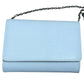 Rainbow Club White Evening Clutch Purse Bag Chain Strap Formal Occasion