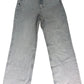AllSaints Blake Jeans W26 Straight Leg Light Wash Cotton Grey Denim