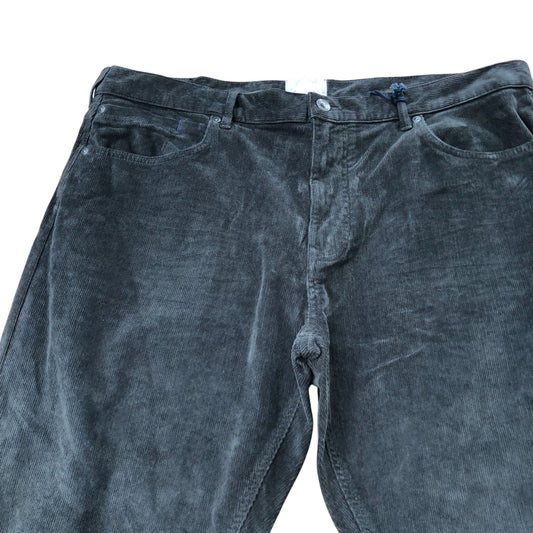 Crosby Grey Corduroy Trousers Men's Size 40R