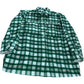 River Island Women's Flannel Check Jacket UK Medium Green Checked