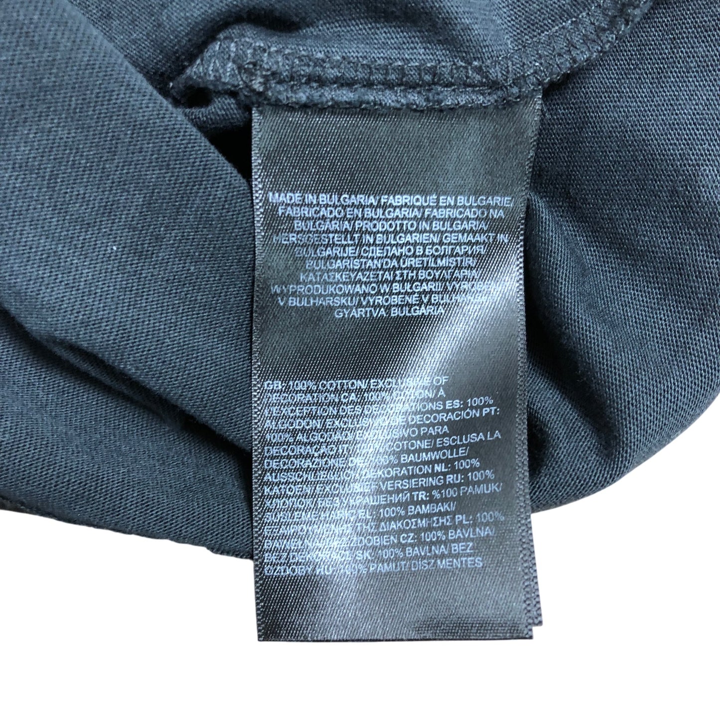 The North Face Men's T-Shirt Size Small Black Graphic Logo Cotton Short Sleeve