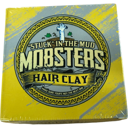 Mobsters Hair Clay Stuck In The Mud Scented Water Based Pomade 125g