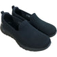 Skechers Go Walk Joy Jaylene Slip On Trainers Black Size 5