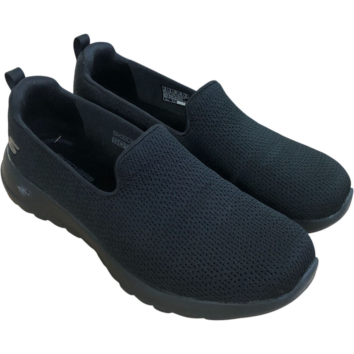 Skechers Go Walk Joy Jaylene Slip On Trainers Black Size 5