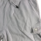 BORN RICH Cargo Shorts XL Men's Light Grey Cotton Blend Elastic Waist