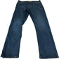 Kangaroo Poo W32 L32 Jeans Men's Casual Denim Blue Straight Leg Trousers