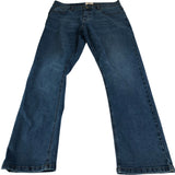 Kangaroo Poo W32 L32 Jeans Men's Casual Denim Blue Straight Leg Trousers