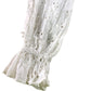 River Island White Peplum Top UK6 Women's Embroidered Long Sleeve Blouse
