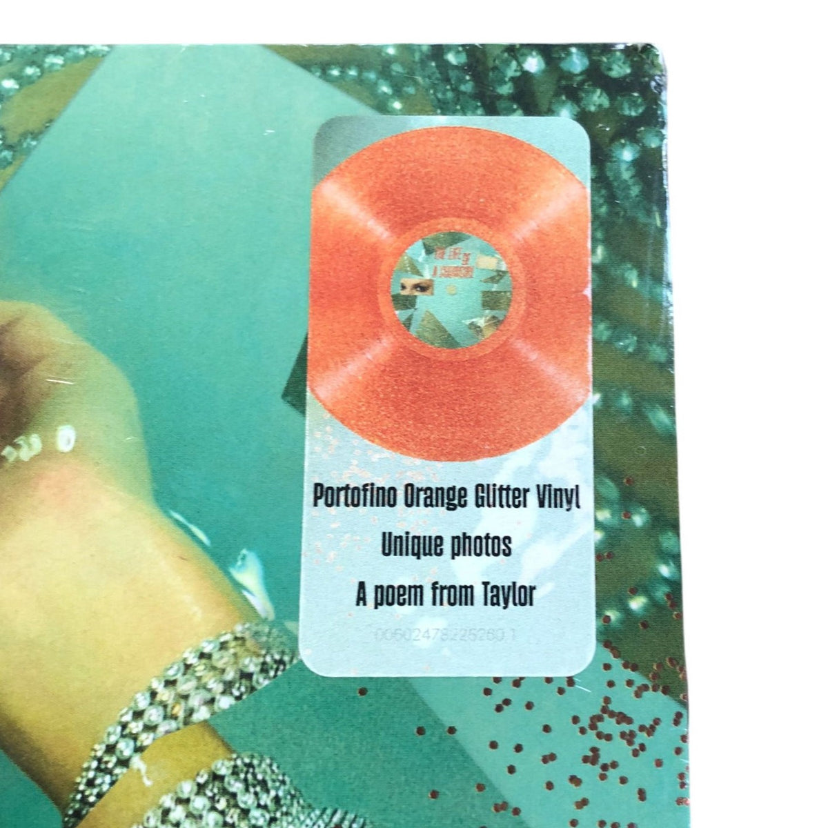 Taylor Swift The Life Of A Showgirl Portofino Orange Glitter Vinyl