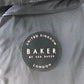 Baker By Ted Baker Girls Black Hooded Coat Size 8 Years Bow Detail