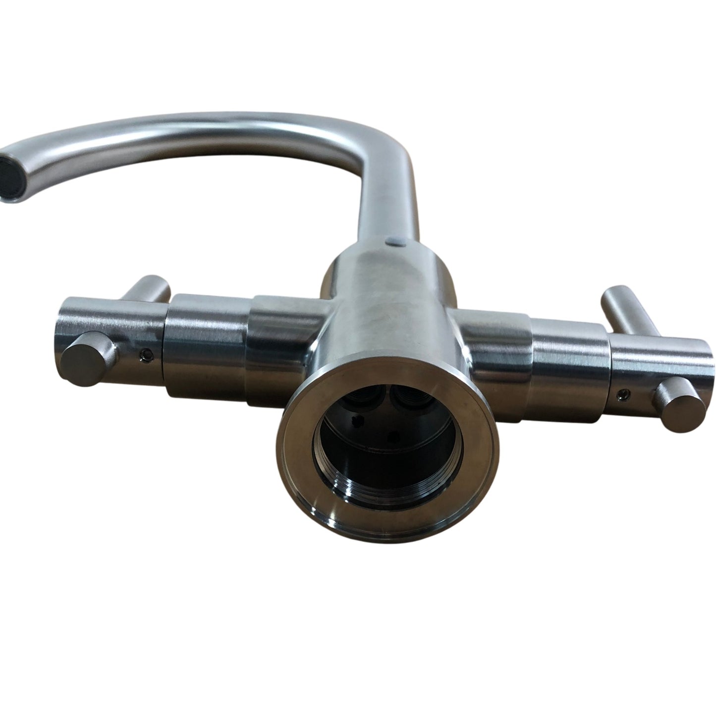 Funime Kitchen Tap Single Spout Brass Mixer Faucet Modern Design