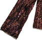 Girls Glitter Sequin Top Size 9 Years Long Sleeve Party Wear