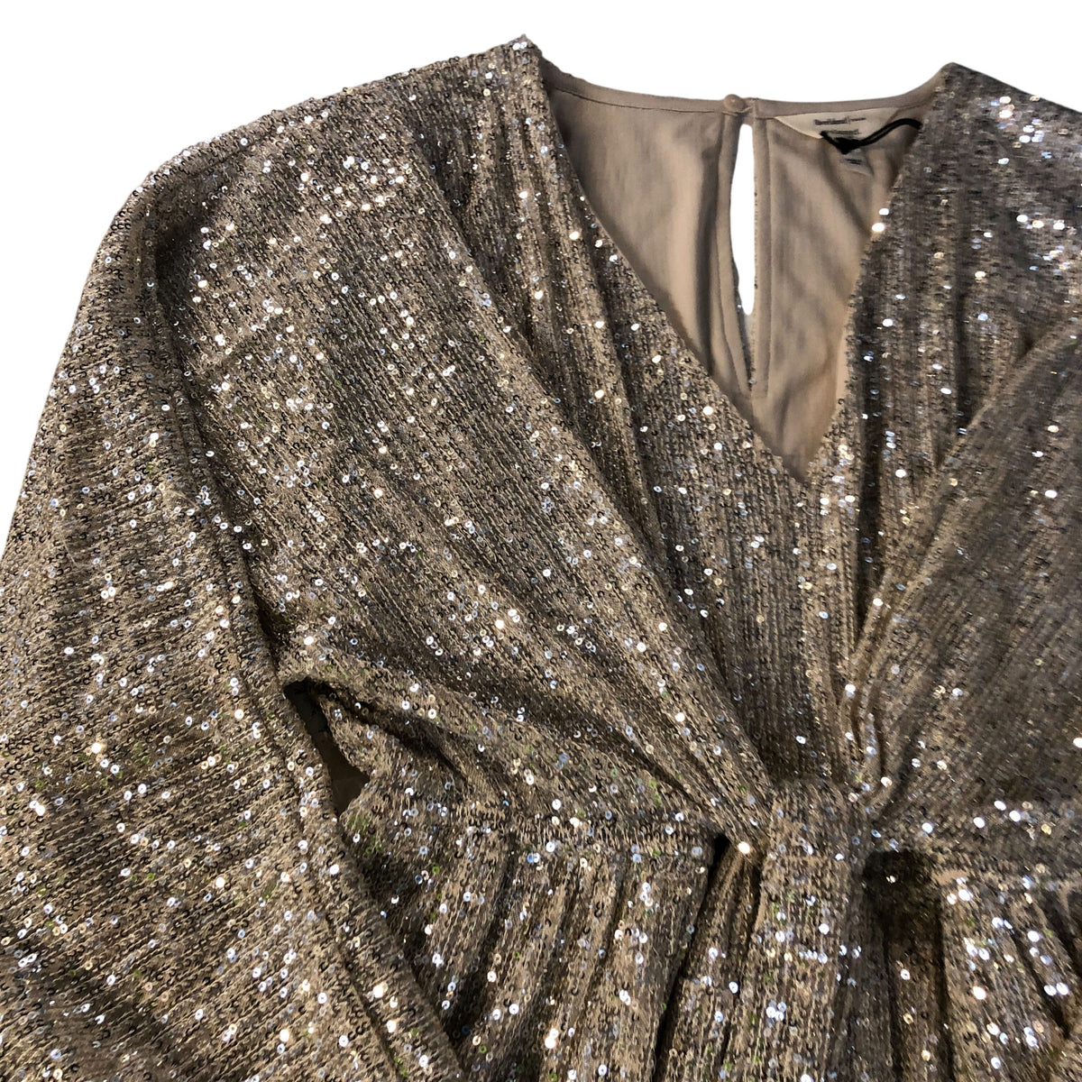 River Island UK12 Women's Sequin Playsuit Sparkly