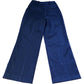 River Island Wide Leg Heavy Pleated Trousers Purple
