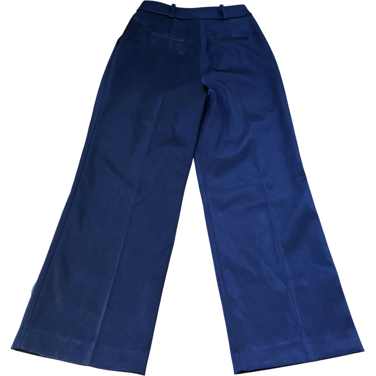 River Island Wide Leg Heavy Pleated Trousers Purple