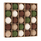 Sea Team 25-Pack Flocked Velvet Baubles 60mm Prairie Fall