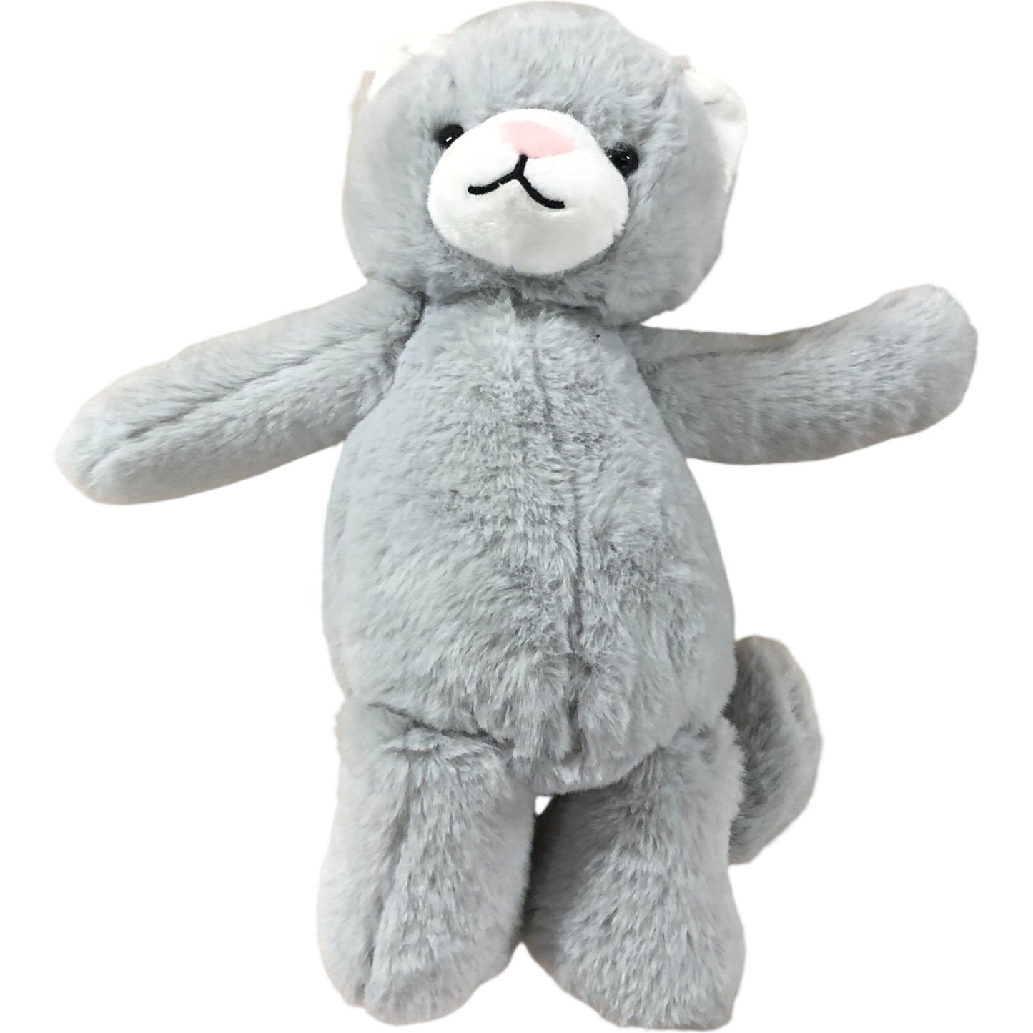 The White Company Soft Grey Cat Plush Toy Adorable Stuffed Animal