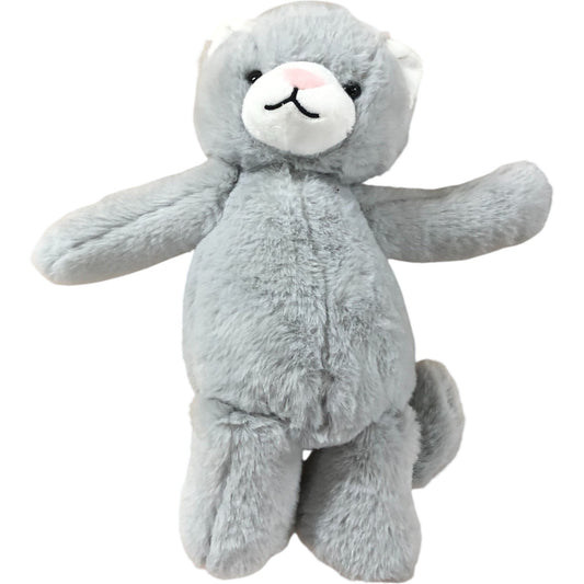 The White Company Soft Grey Cat Plush Toy Adorable Stuffed Animal