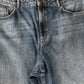 Blue Straight Leg Jeans Size 18 Comfort Fit