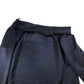River Island Off Shoulder Blouse UK8 Women's Navy Satin Long Sleeve Top