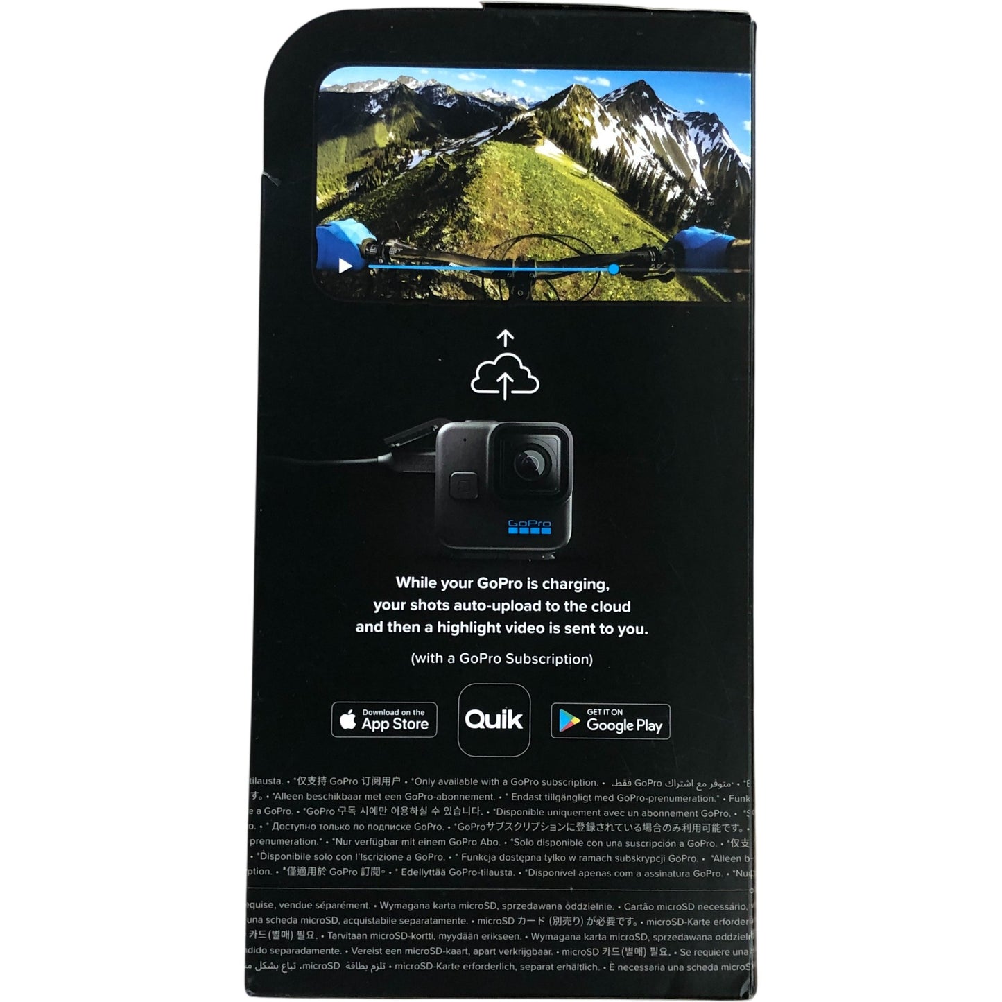 GoPro Hero 11 Mini Action Camera Waterproof 4K Dual Mounting Fingers