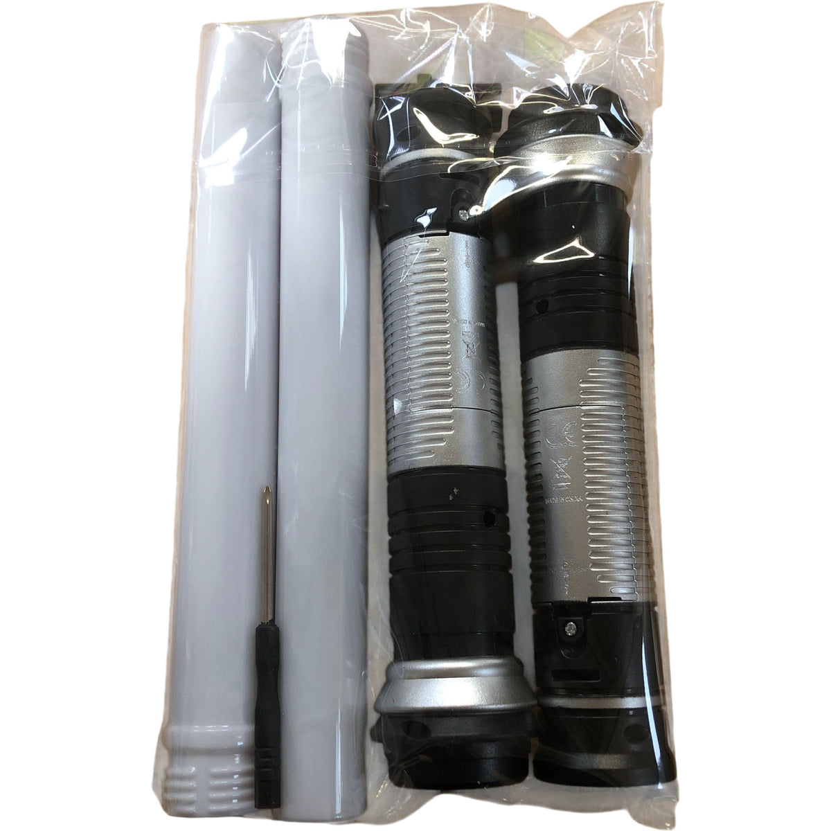 LightSabers Toy Dual Light Saber Set with Telescoping Extendable Function