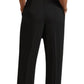 Branded Black Cross Back Belted Jumpsuit - Size 8