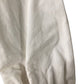 Blouse Women's White Long Sleeve Cotton Blend Button Detail Large