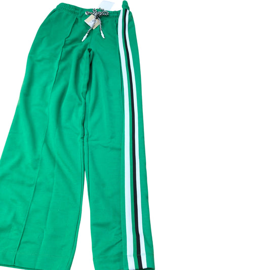 River Island Wide Leg Joggers Women's Green Polyester