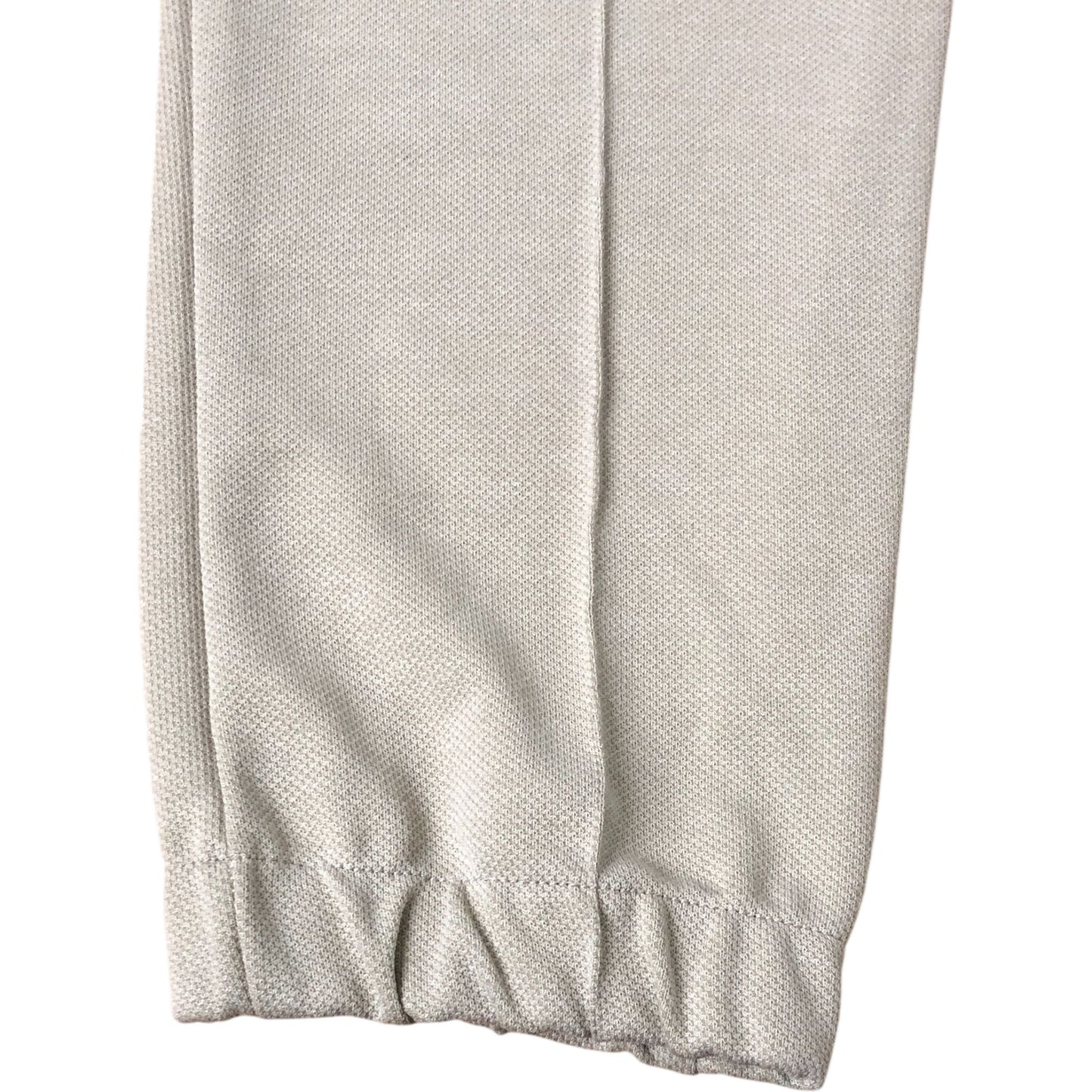 River Island Slim Fit Cargo Trousers UK L Jersey Light Stone Elasticated Cuff