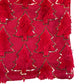 Red Christmas Tree Cushion Cover Festive 45cm