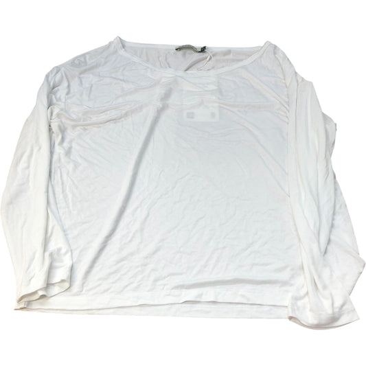 Baukjen Long Sleeve Top Size 16 Women's Eco Viscose White Casual Wear