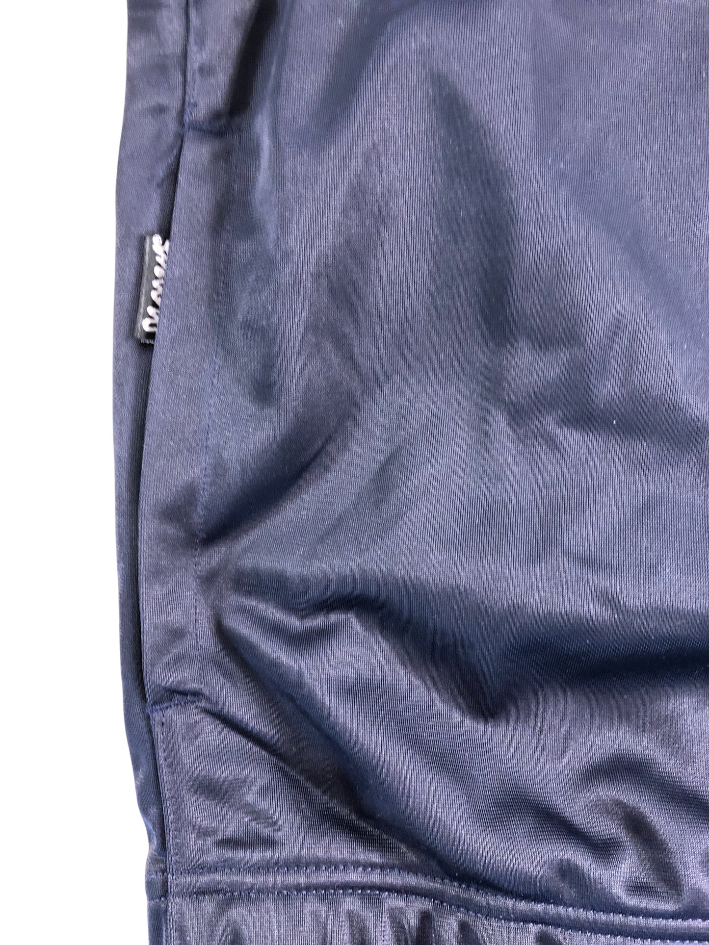 MONEY Track Jacket Men's Lightweight Sportswear Zip Up Navy Blue Size Large