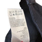 Blue Cotton Blend Barrel Chino Trousers
