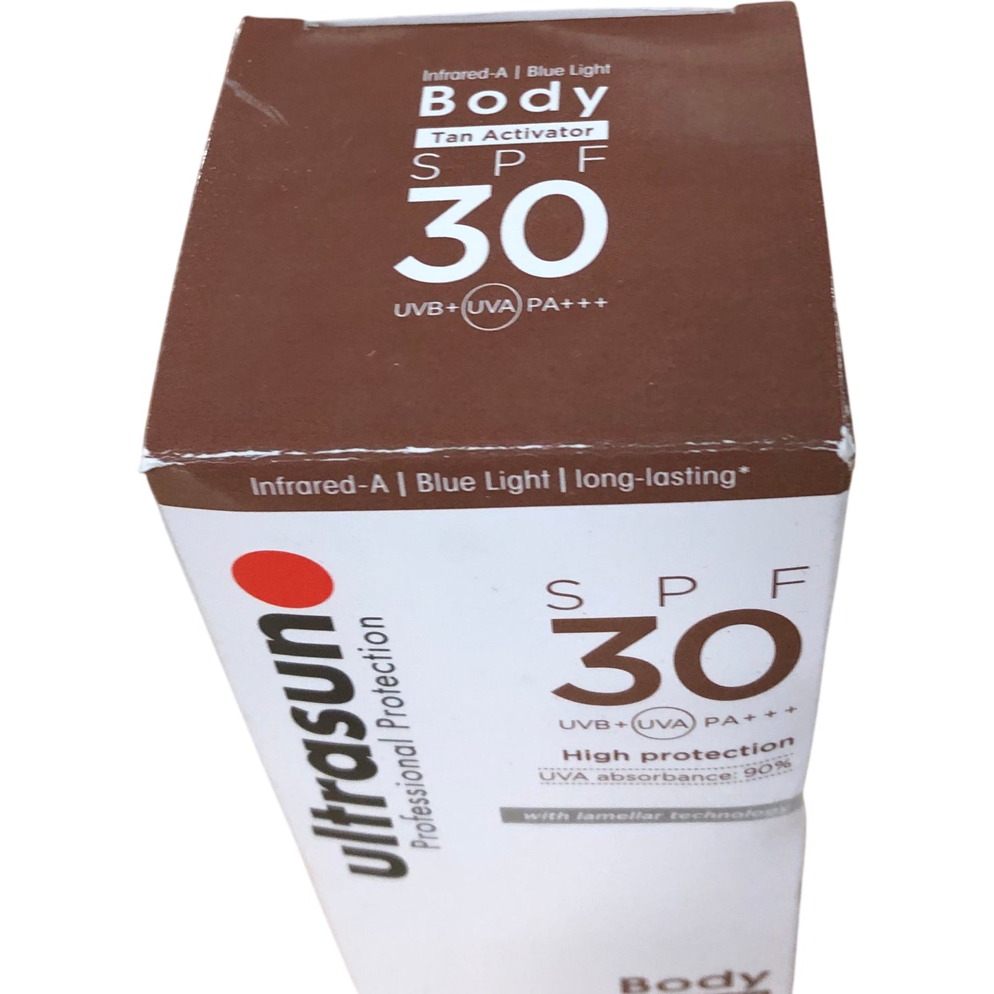 ULTRASUN SPF30 Body Tan Activator 150ml High Protection Non Greasy Gel