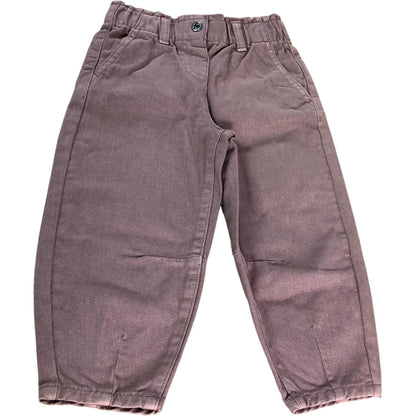 Girls Pink Barrel Leg Jeans