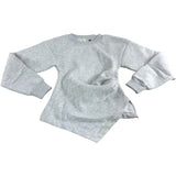 River Island Size Small Women's Grey Long Sleeve Sweatshirt