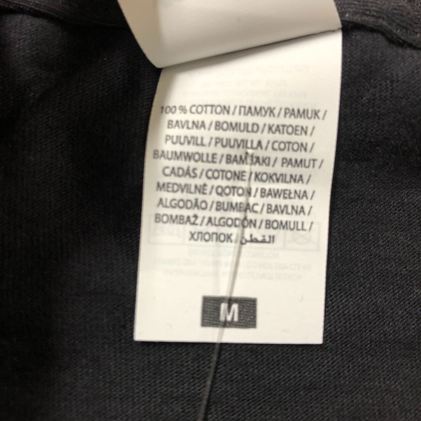 Fruit Of The Loom Iconic 165 Classic T-Shirt Black M Men's Cotton Casual Wear