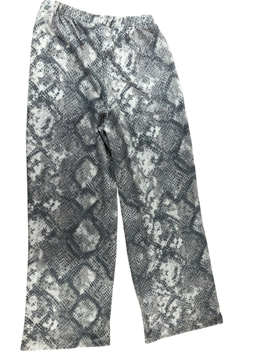 River Island Grey Snakeskin Leggings Girls 11 12 Years New with Tags