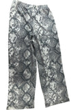 River Island Grey Snakeskin Leggings Girls 11 12 Years New with Tags