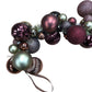 Festive Rose Gold Bauble Garland 145cm