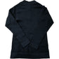 Lasting Wanda XS Womens Heavy Merino Wool Seamless Zip Neck Jumper Black