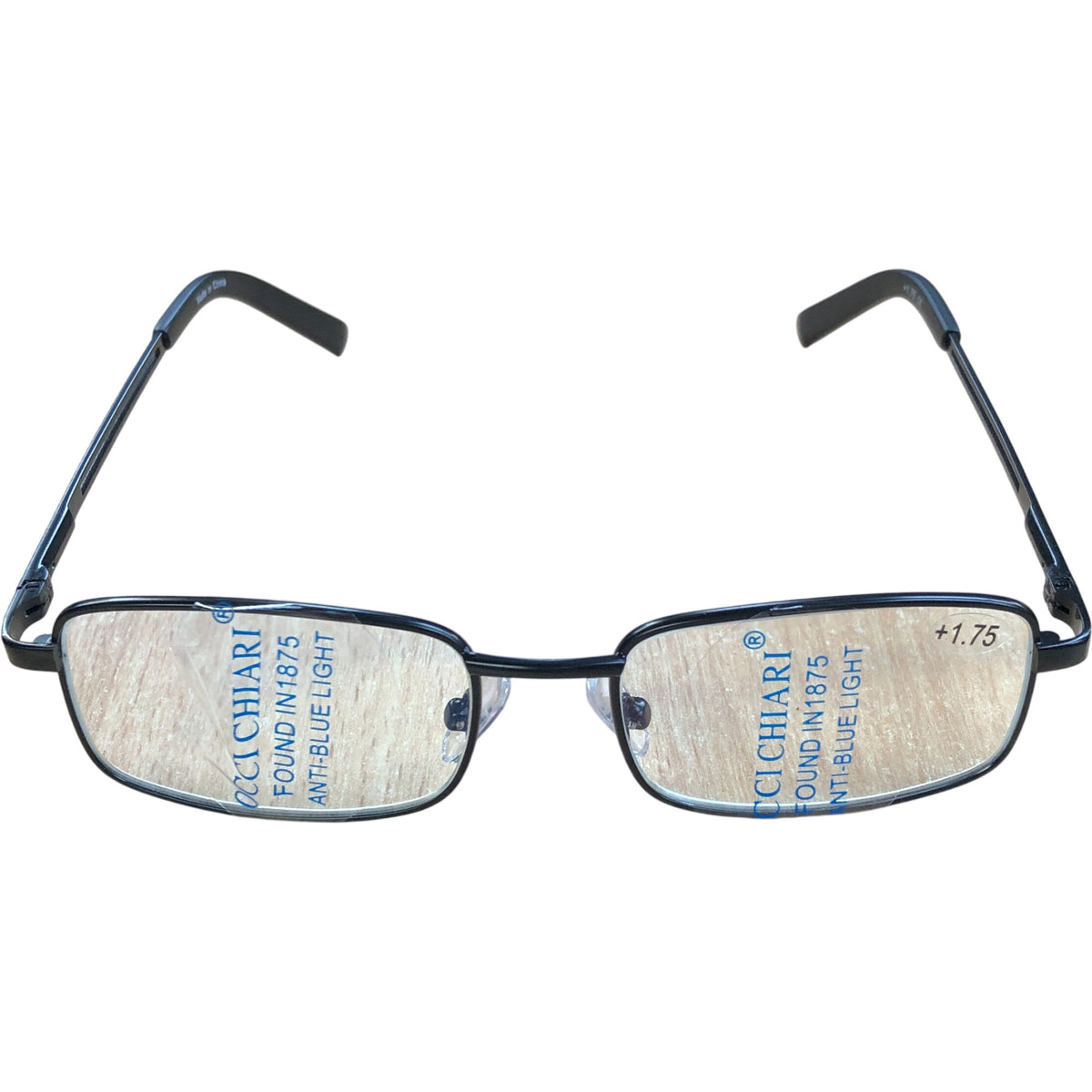 Occi Chiari Reading Glasses +1.75 Anti Blue Light