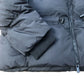 Closure LDN Black Fur Hooded Puffer Jacket Size 14