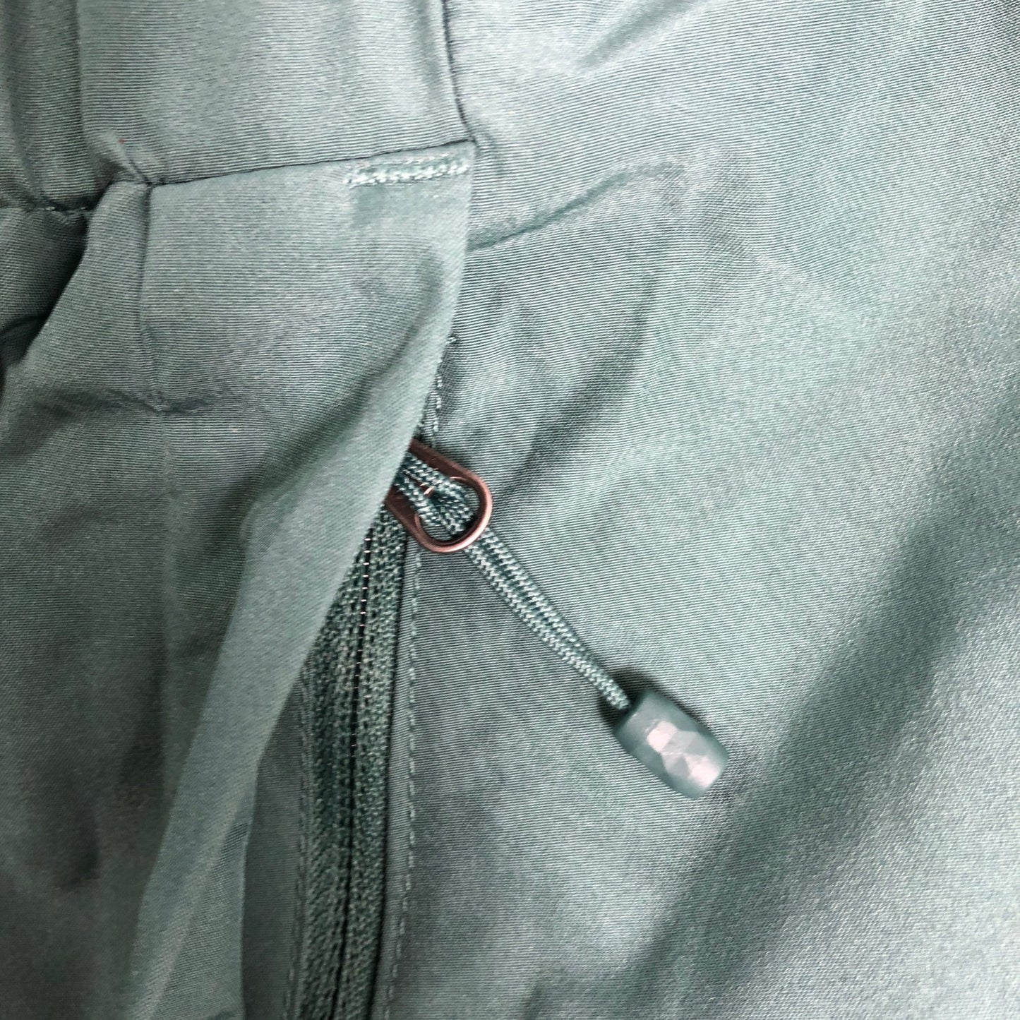 The North Face Women's Rain Jacket UK Size 14 Waterproof Hooded Green