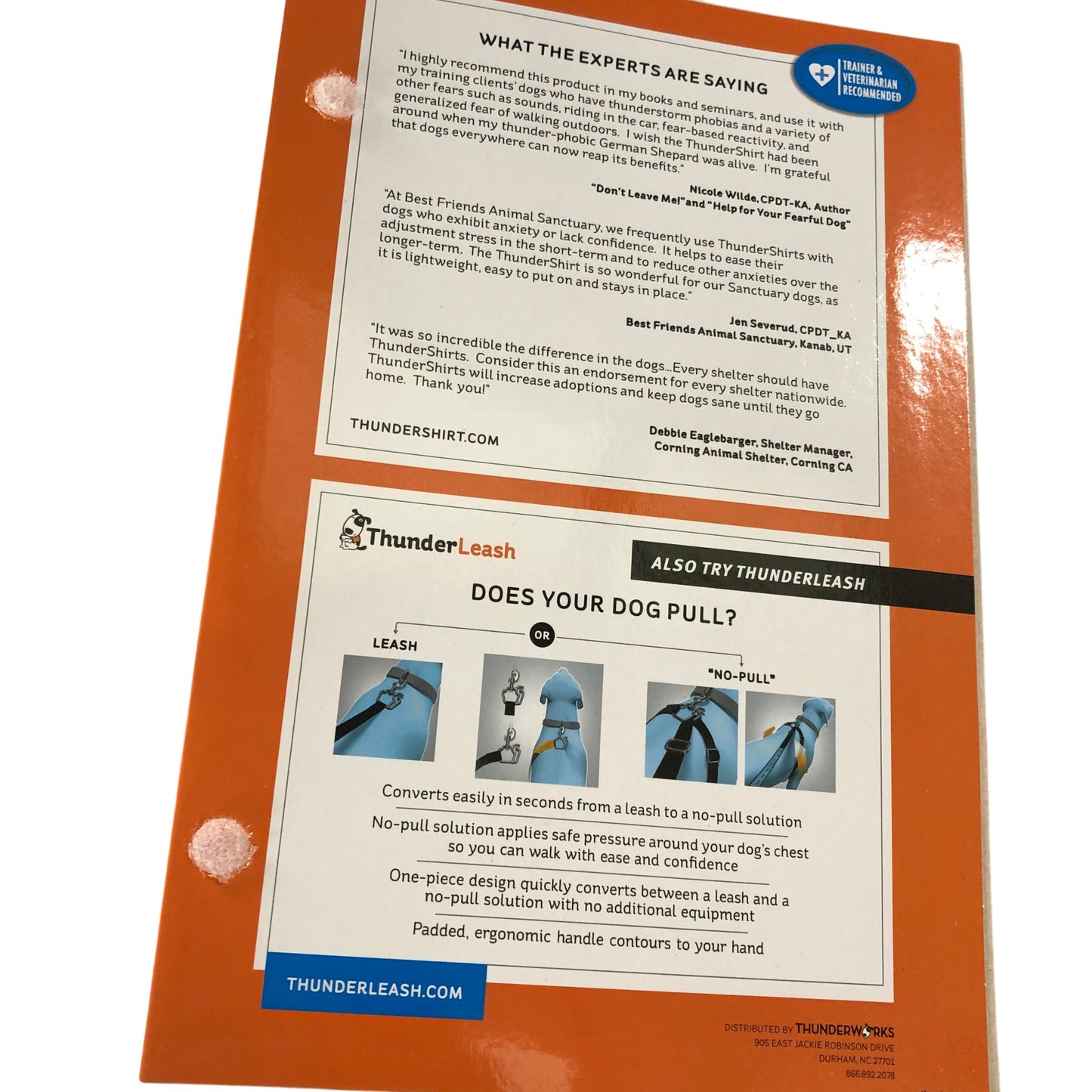 THUNDERSHIRT Insanely Calm Dog Anxiety Solution XXL Solid Gray Vest