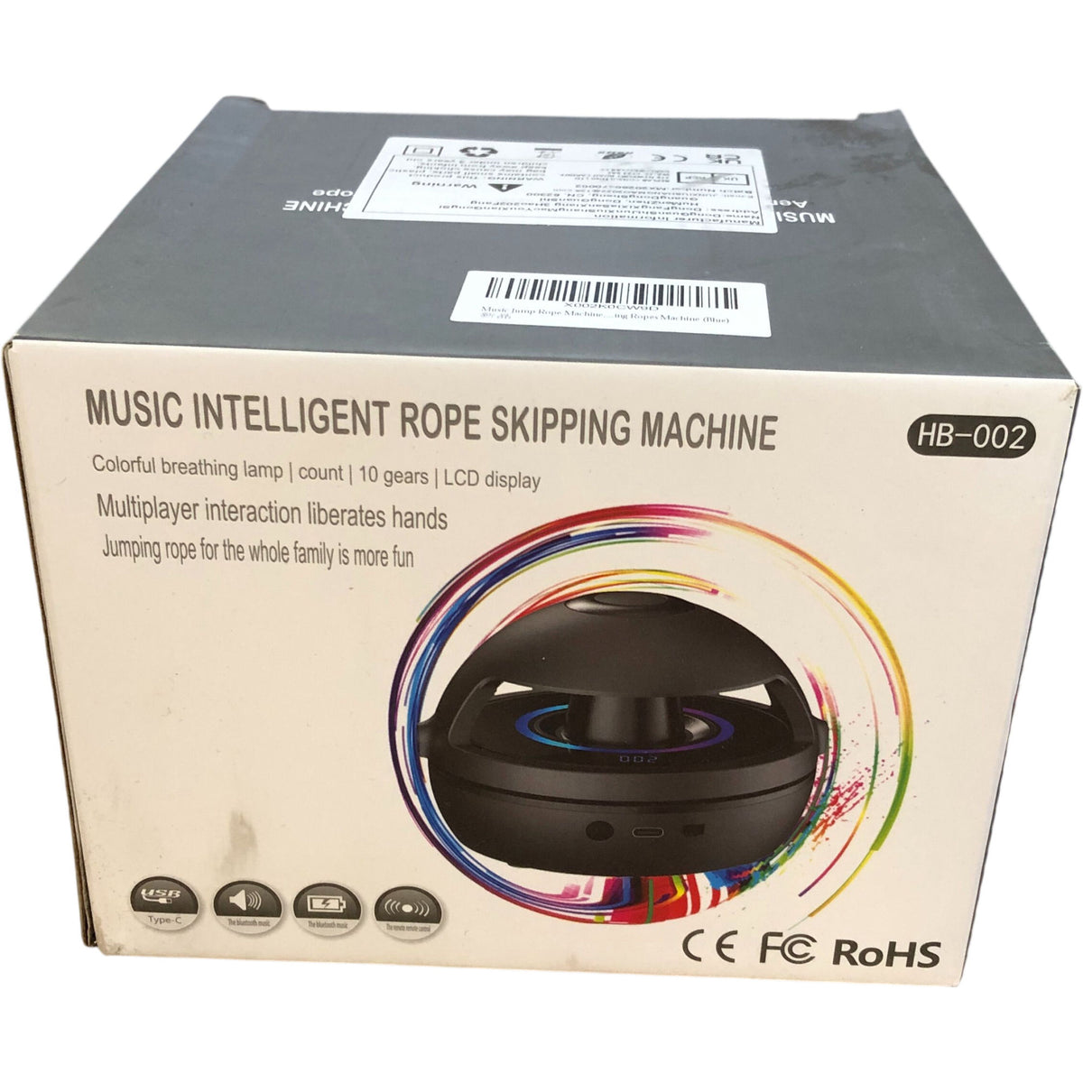 Music Intelligent Rope Skipping Machine Blue