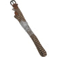 Weird Fish Woven Belt Brown Natural Texture Large - XL