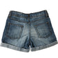 Indigo Denim Shorts 7-8 Years Girls Fashion Casual Summer Blue