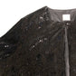 Black Sequin Jacket Size UK24 Women's Sparkly Party